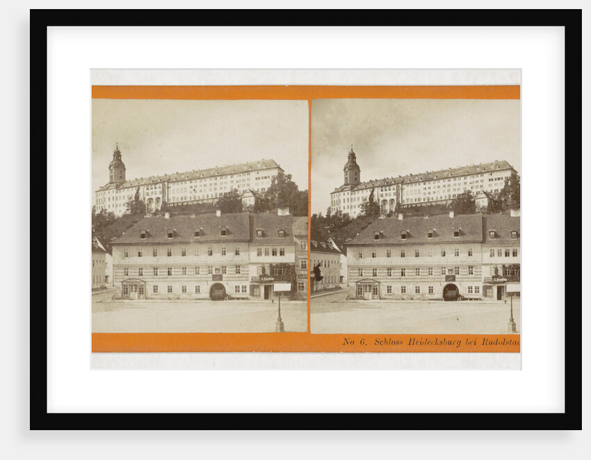 Schloss Heidecksburg Rudolstadt, Germany by H. Selle & E. Linde & Co
