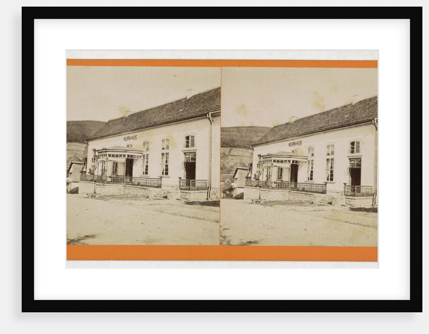 Kurhaus in Ruhla Germany, H. Selle attributed to by Sophus Williams & E. Linde & Co
