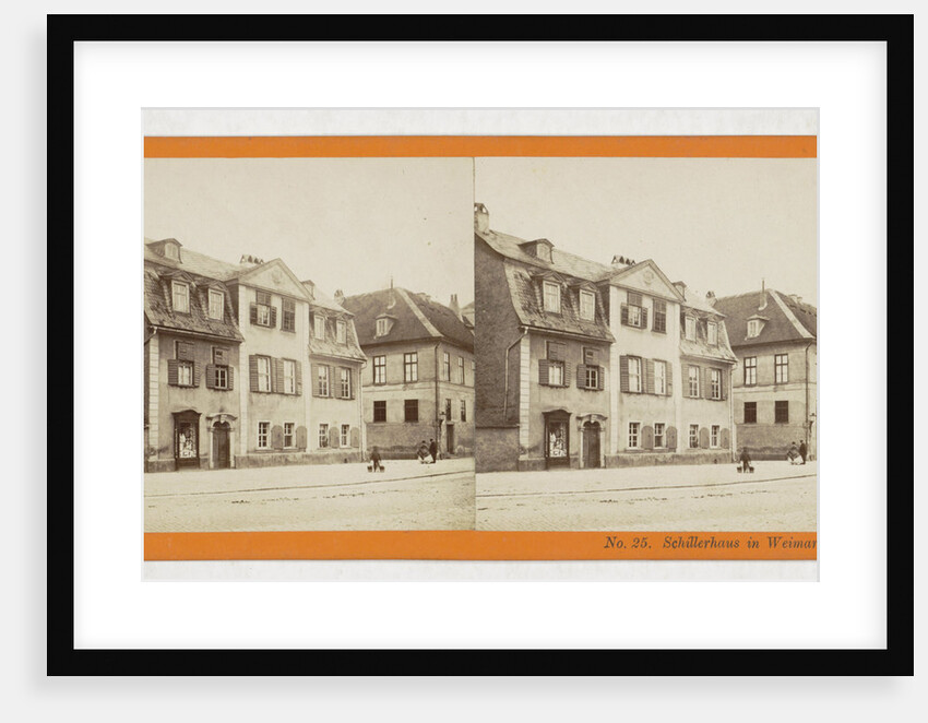 Schiller in Weimar, Germany by H. Selle & E. Linde & Co