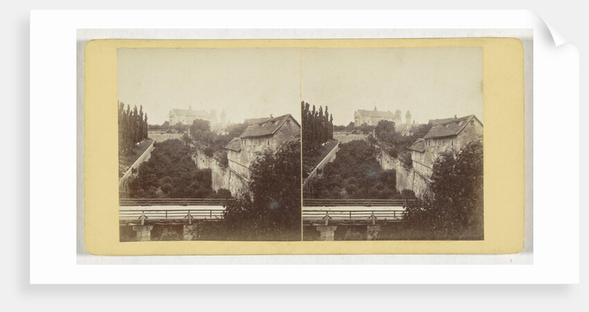 Nurnberg Burg funfseitiger Thurm, Germany by Johann Friedrich Stiehm