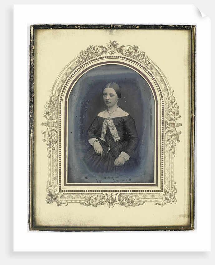 Portrait of a Young Woman by Carl Ferdinand Stelzner