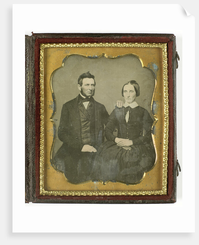 Portrait of a couple by Ross & Thomson