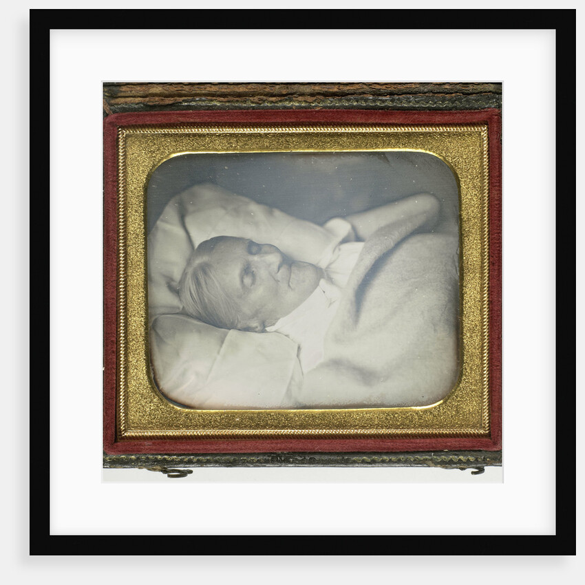 Post-mortem of an old woman by Anonymous