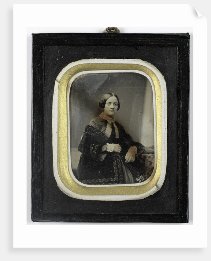 Portrait of a woman by E. Vaillat