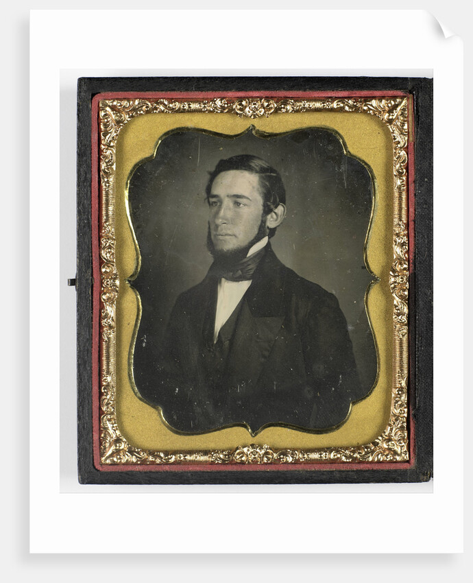 Portrait of a young man with beard by Anonymous