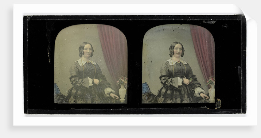 Portrait of a woman by Antoine Francois Jean Claudet