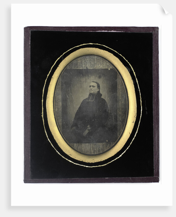 Portrait of a man by Leroux