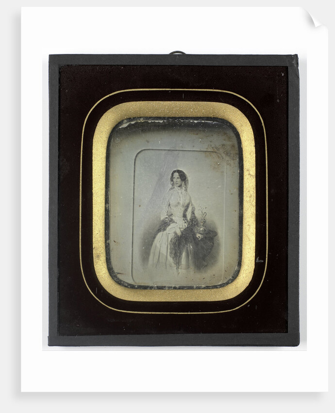 Portrait Miniature of a woman by Anonymous