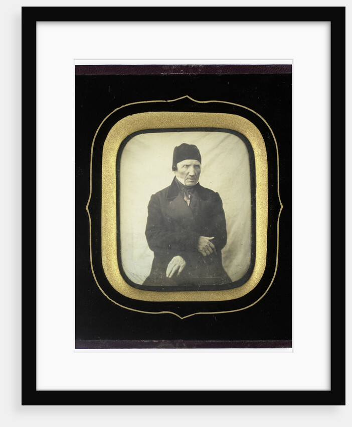 Portrait of a man with cap by Anonymous