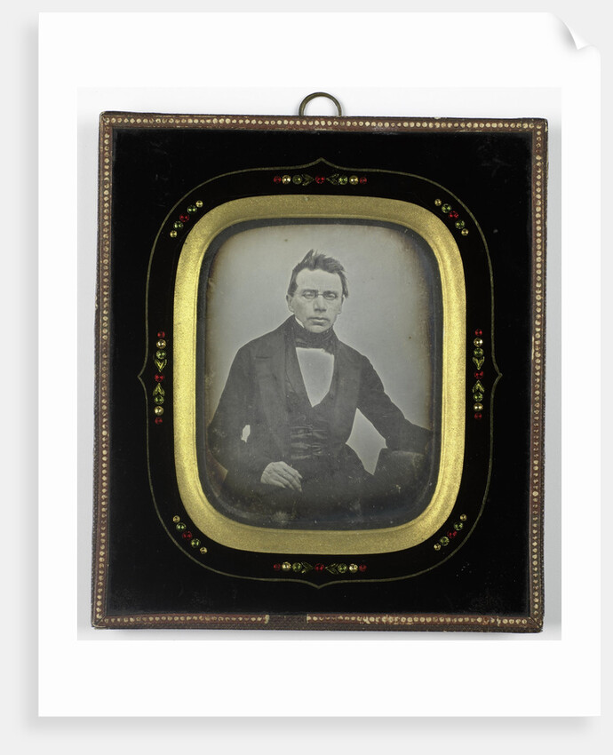 Portrait of a man with glasses by Anonymous