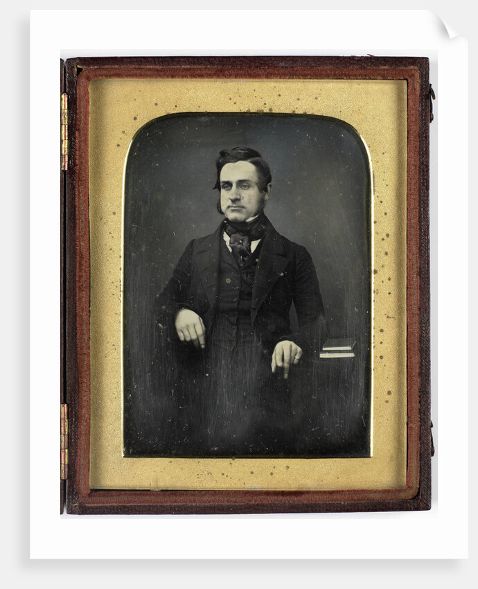 Portrait of a man with sideburns by Anonymous