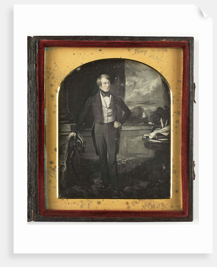 Portrait of a man, to painting by Anonymous