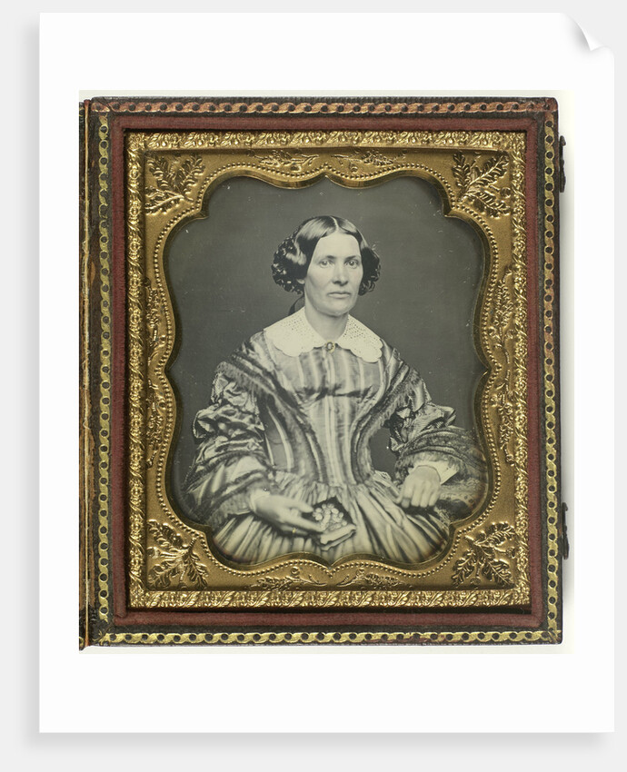 Portrait of a woman by Hermanus Fock