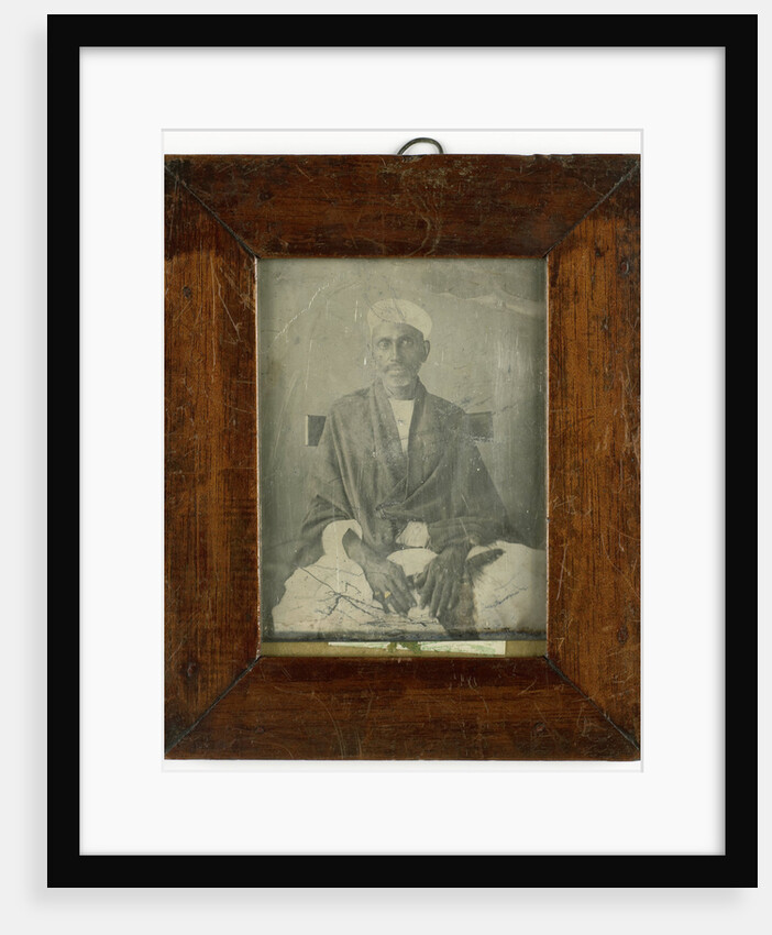 Portrait of an Indian by Anonymous