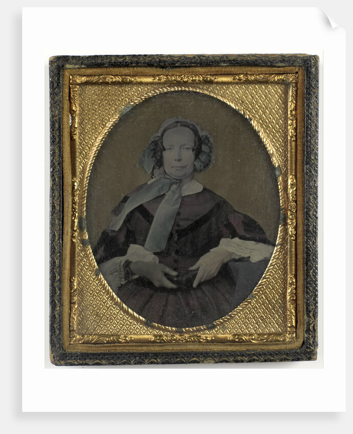 Hannah Thomas, m. John H.Waldusk portrait woman by Anonymous