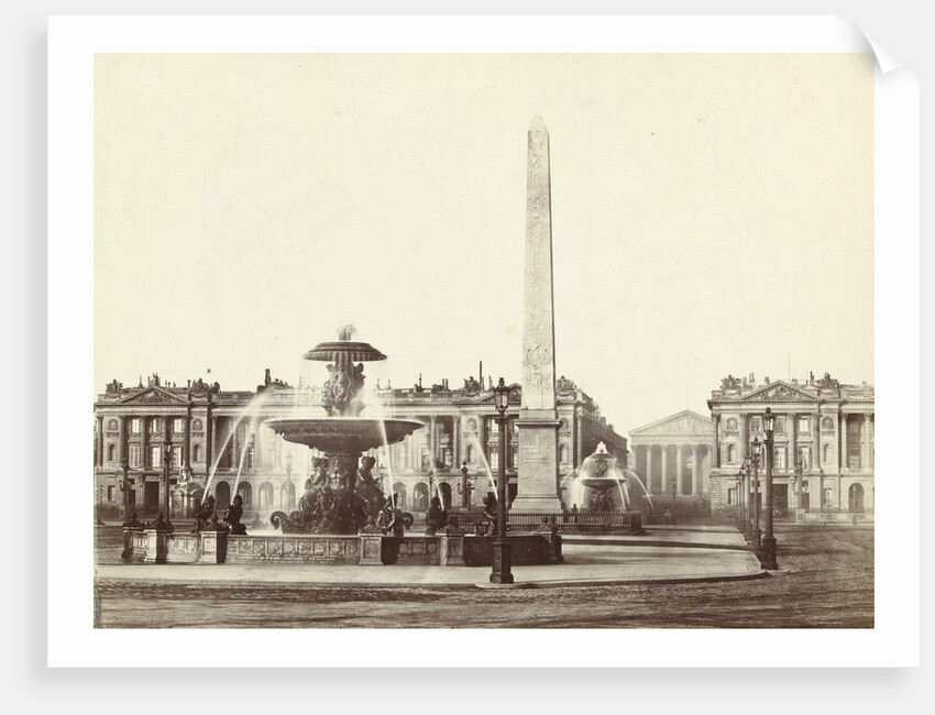 Place de la Concorde, Paris by Achille Quinet