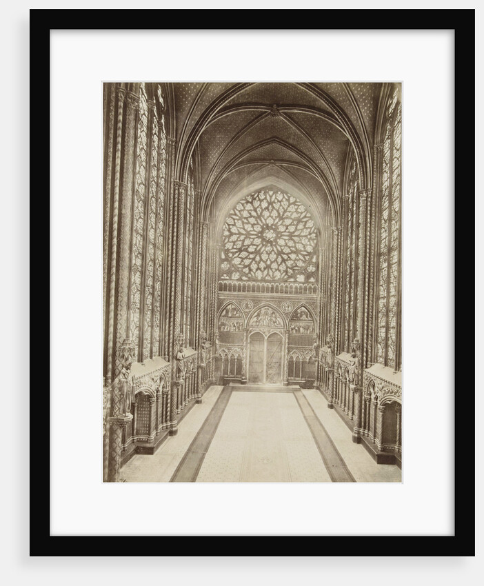 Chapel in the Sainte-Chapelle in Paris by Anonymous