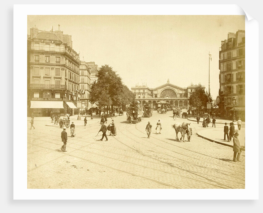 Gare de l'Est in Paris, France by Adolphe Block