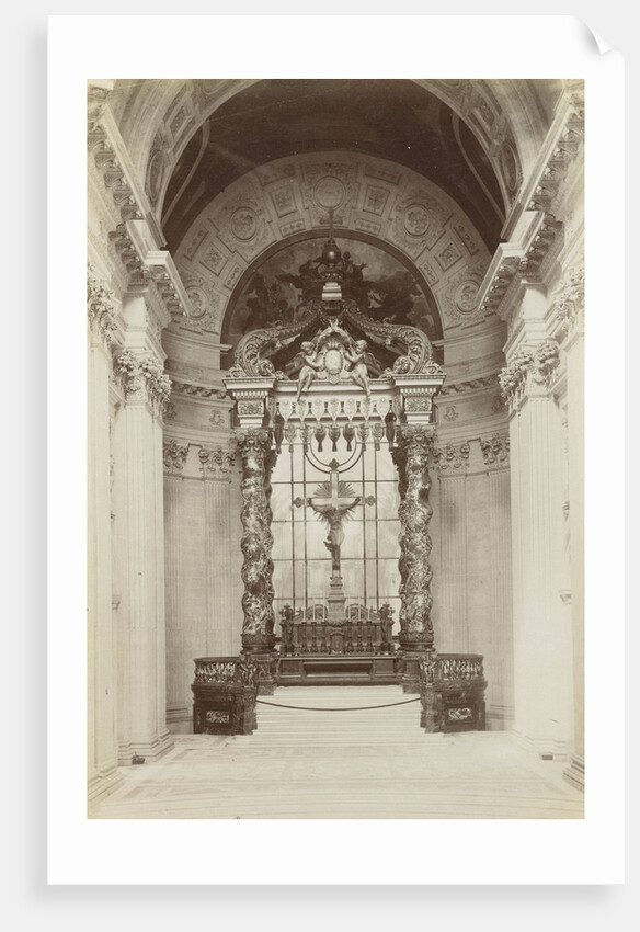 Altar at Napoleon's tomb at Hôtel des Invalides, Paris by Anonymous