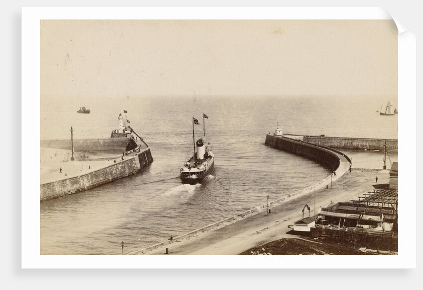 Port of Dieppe, France by Anonymous