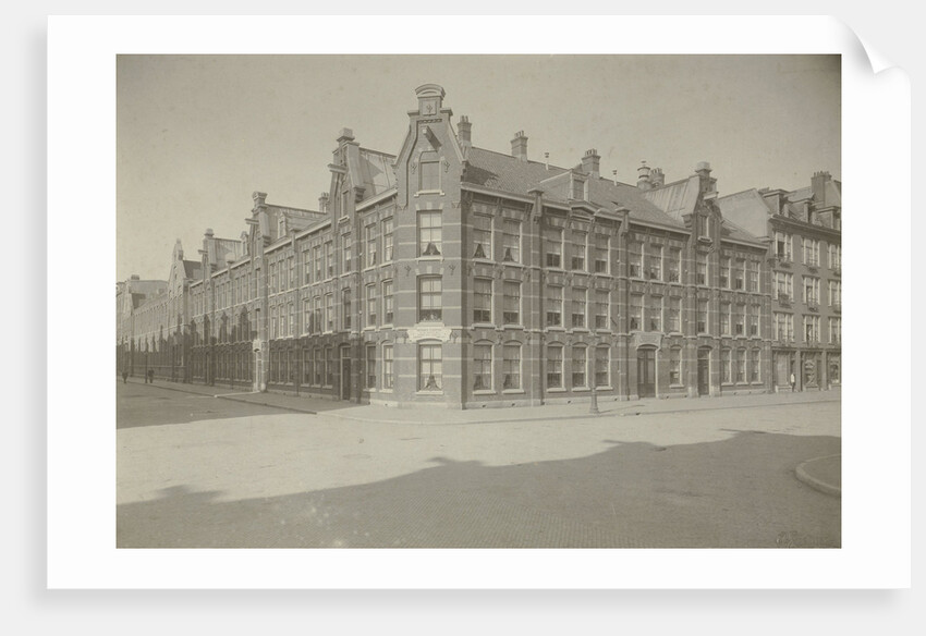 Pawn Widows Foundation Paris, Franceh of Nederduitsche Reformed Church in the First Hugo Grotius in Amsterdam by Albert Greiner