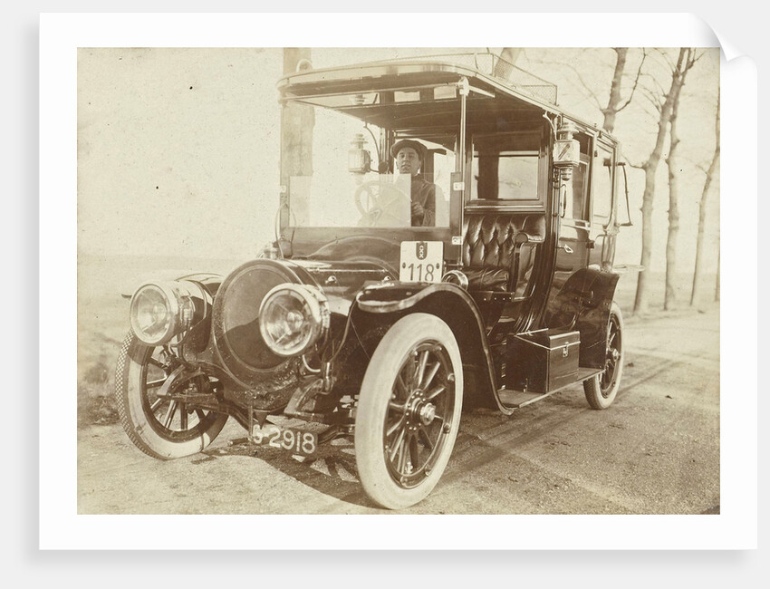 Man in automotive, number 118, for home by Anonymous