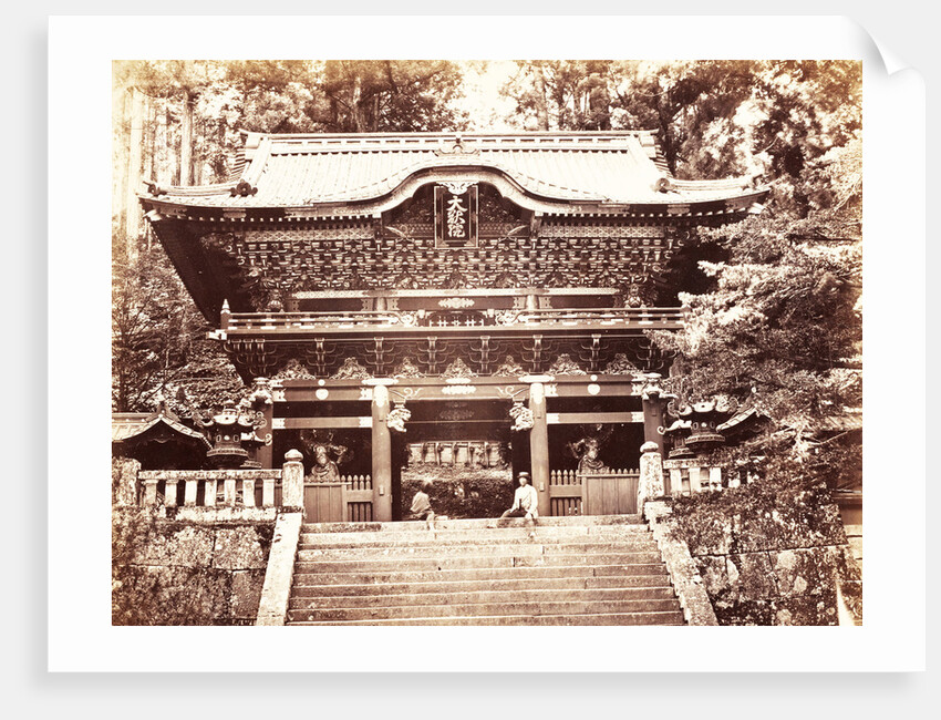 Temple Buildings in Nikko, Japan by Anonymous