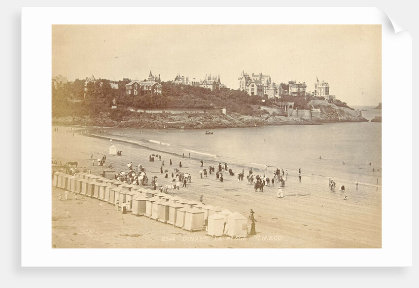 The beach of Dinard by CN & Co