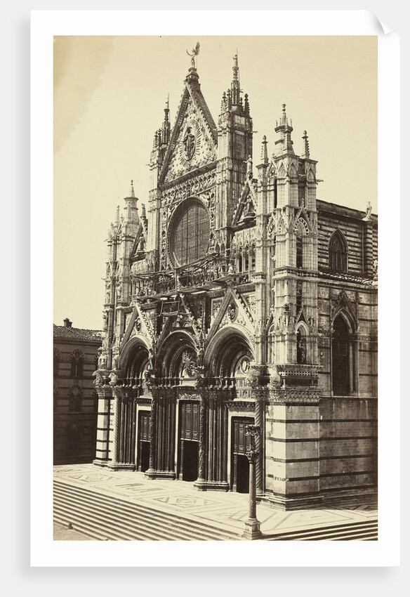 Cathedral of Siena, Italy by Auguste-Rosalie Bisson