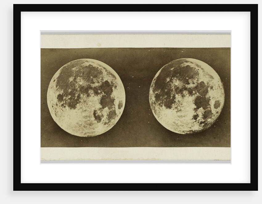 Stereoscopic image of the Full Moon by Andries Jager