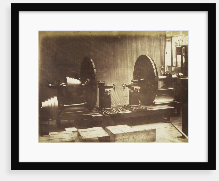 Lathe for Railway Wheels by C.M. Ferrier & F. von Martens