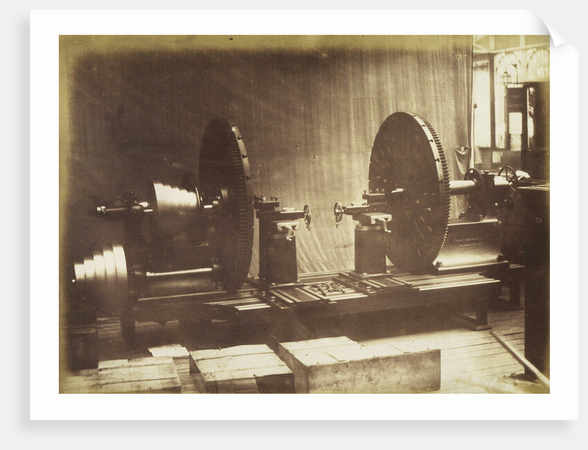 Lathe for Railway Wheels by C.M. Ferrier & F. von Martens