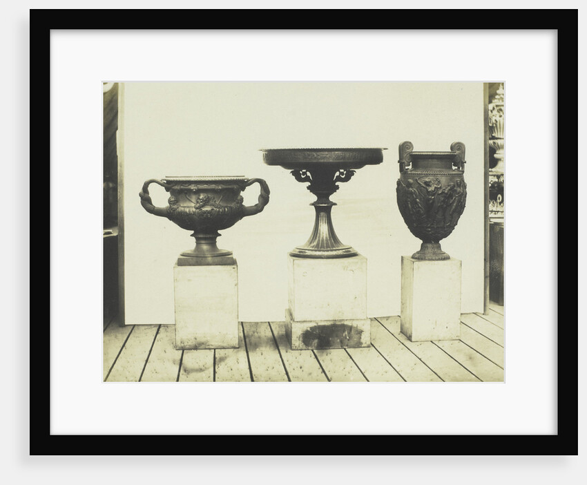 Cast Iron Vases by C.M. Ferrier & F. von Martens