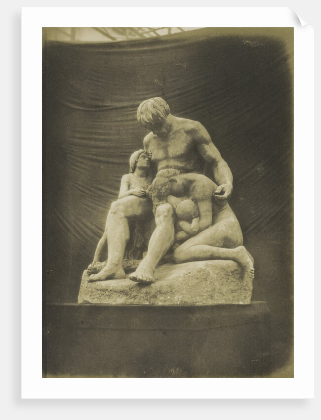 Cain and his Family. (Plaster) Etex by Anonymous