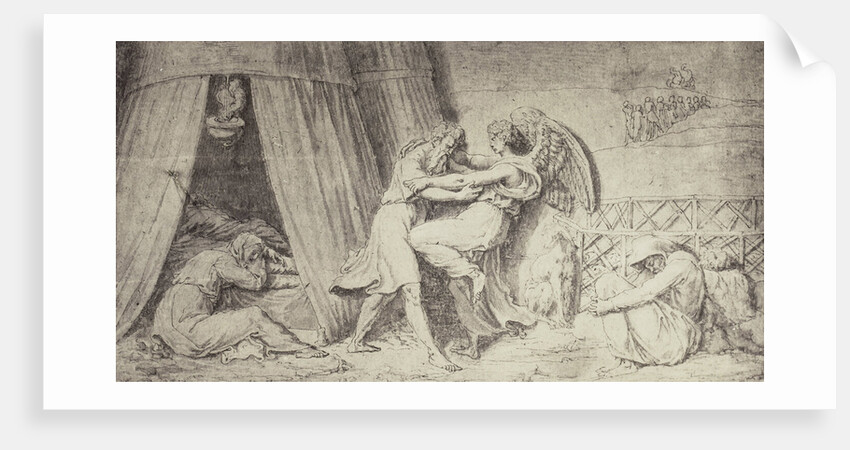 Drawing Raphael from Windsor Castle by Charles Thurston Thompson