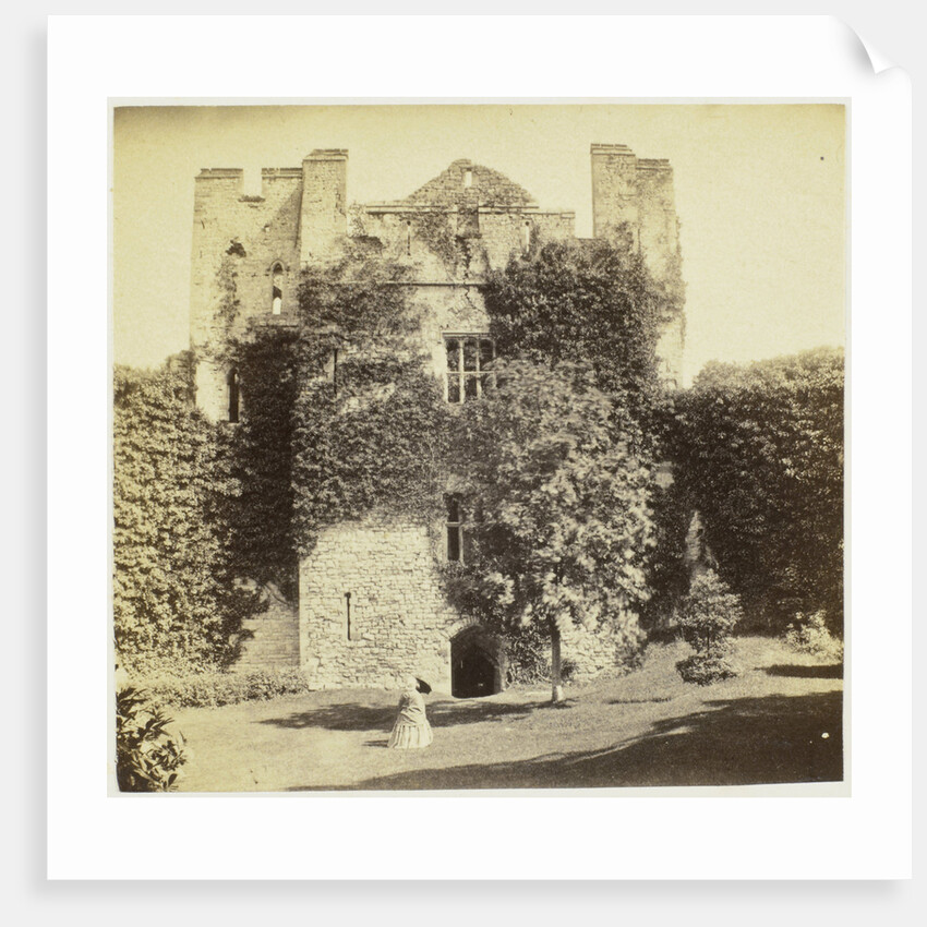 Chepstow Castle, Marten's Tower by Francis Bedford