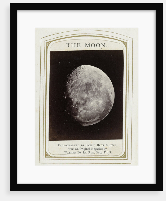 The moon, Warren de la Rue by Beck & Beck Smith