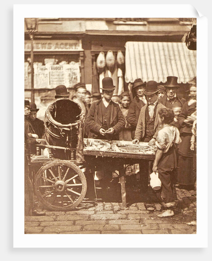 Fishmonger in London UK UK, Cheap fish or St. Giles's by Anonymous
