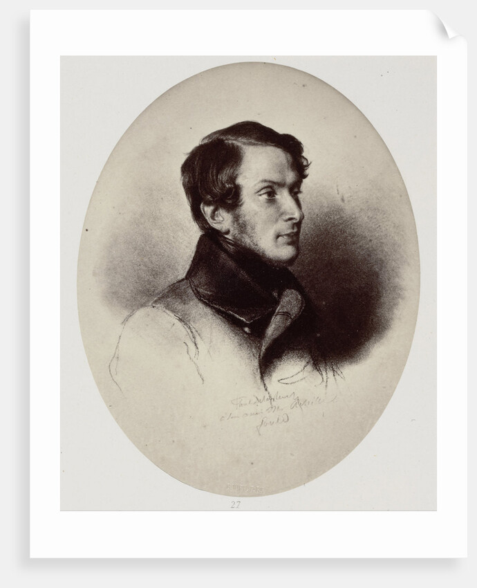 Portrait de M. Achille Fould by Paul Delaroche