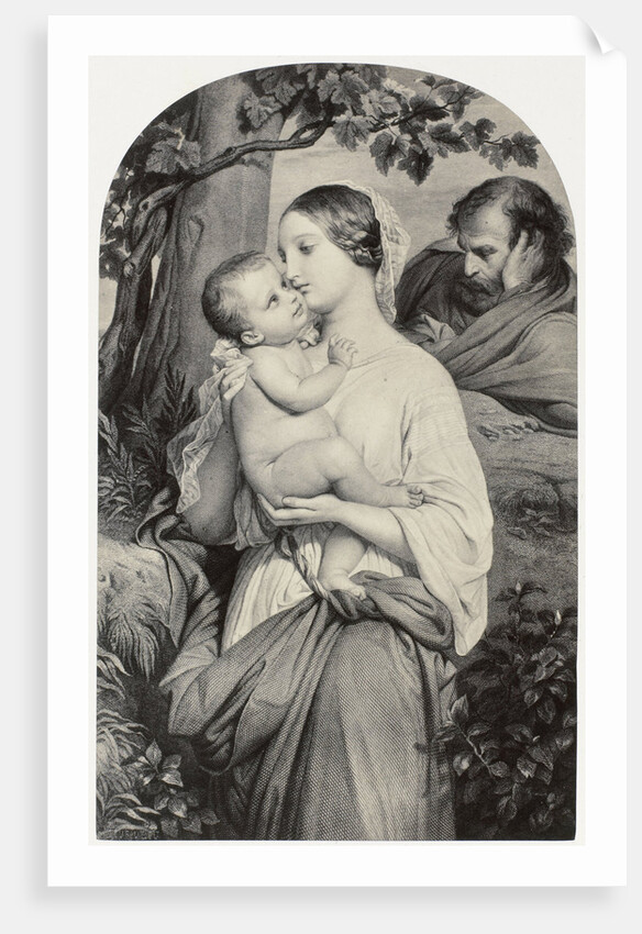 La Vierge a la vigne by Paul Delaroche