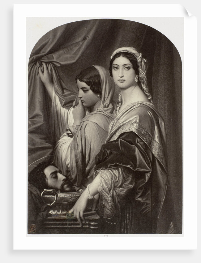 Herodiade by Paul Delaroche