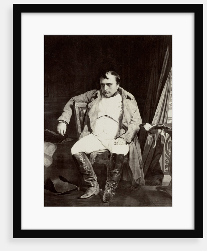 A Napoleon Fontainebleau by Paul Delaroche