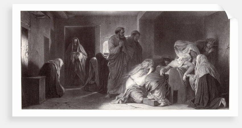 L'evanouissement de la Vierge by Paul Delaroche