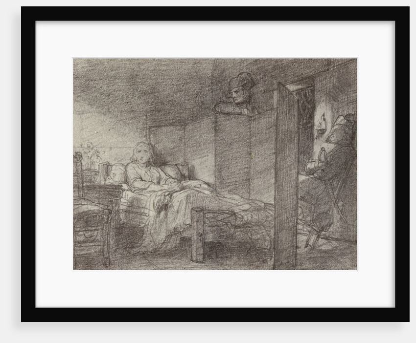 Marie Antoinette a la Congiergerie by Paul Delaroche