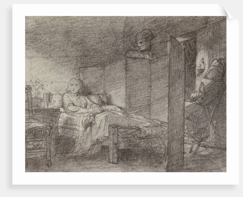 Marie Antoinette a la Congiergerie by Paul Delaroche