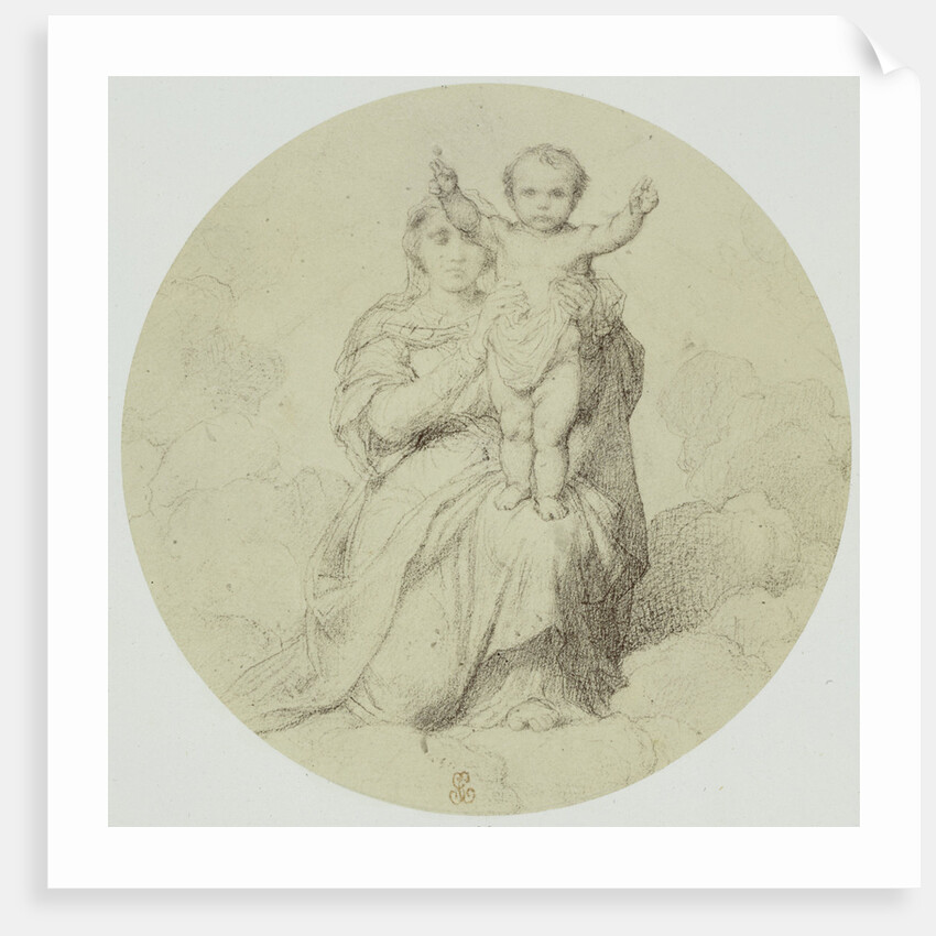 La Vierge et l'enfant Jesus by Paul Delaroche