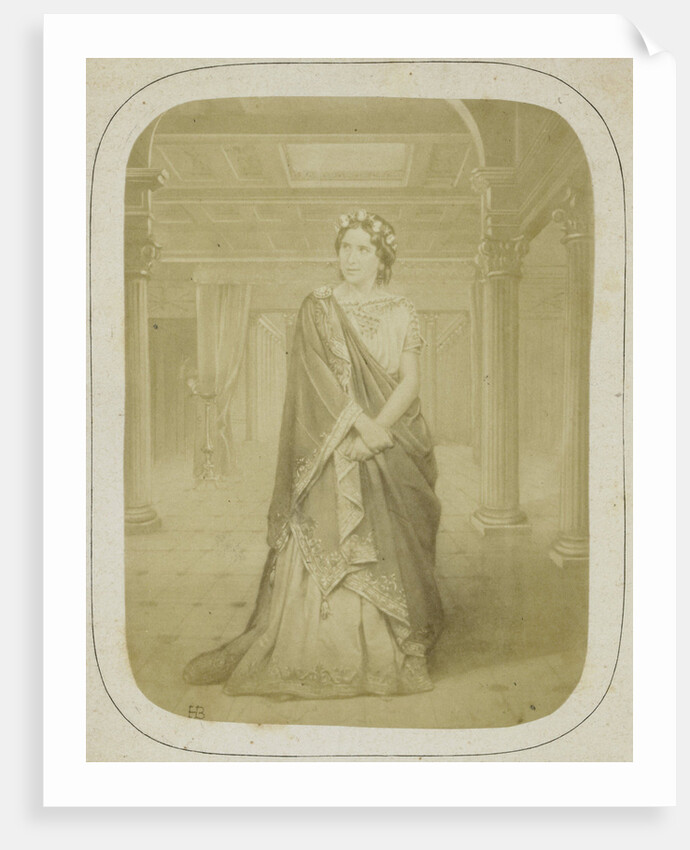 Painting Rachel in the role of Hermione in Andromaque, Act IV, Scene V by Anonymous