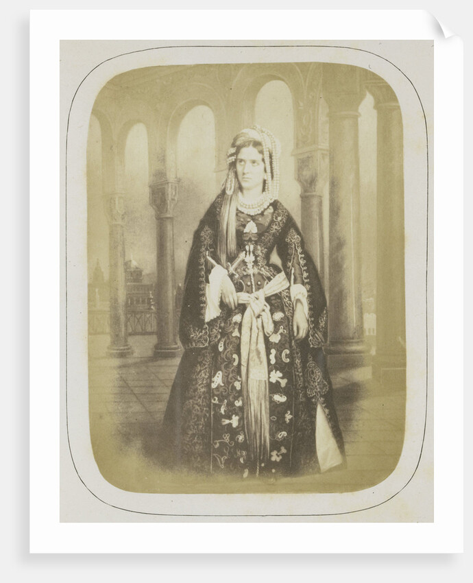 painting Rachel in the role of Roxane in Bajazet, Act II, Scene II by Anonymous