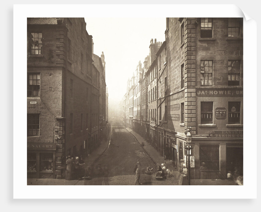 Bell Street, Glasgow, seen from High Street UK by Thomas Annan