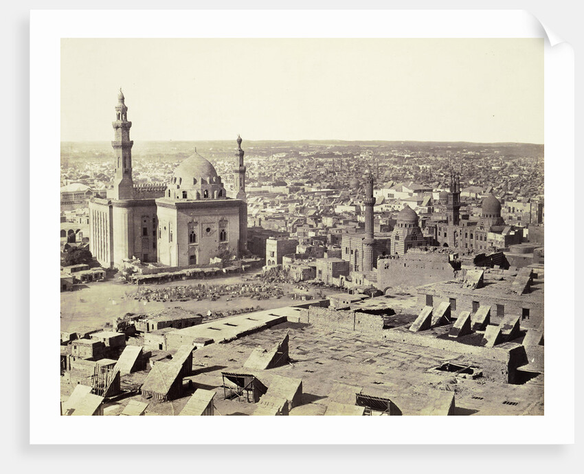 Cairo, seen from the citadel, 1858 by Anonymous